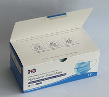 Load image into Gallery viewer, Type IIR 3-ply Medical Masks - Bulk Buy - 2000 pc carton - Boxed 50&#39;s
