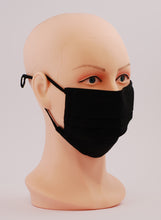 Load image into Gallery viewer, Reusable Cotton Pleated Barrier Mask