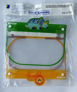 Kid’s Protective Face Shield Visor – Fully certified Cat III PPE - Pack of 3